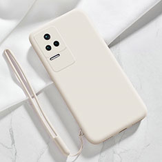 Xiaomi Redmi K50 5G用360度 フルカバー極薄ソフトケース シリコンケース 耐衝撃 全面保護 バンパー YK8 Xiaomi ホワイト