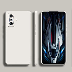 Xiaomi Redmi K50 Gaming 5G用360度 フルカバー極薄ソフトケース シリコンケース 耐衝撃 全面保護 バンパー YK2 Xiaomi ホワイト