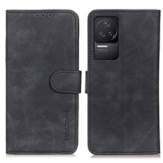 Xiaomi Redmi K50 Pro 5G用手帳型 レザーケース スタンド カバー K03Z Xiaomi ブラック