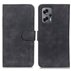 Xiaomi Redmi K50i 5G用手帳型 レザーケース スタンド カバー K03Z Xiaomi ブラック