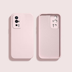 Xiaomi Redmi K60 5G用360度 フルカバー極薄ソフトケース シリコンケース 耐衝撃 全面保護 バンパー YK3 Xiaomi ピンク