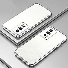 Xiaomi Redmi K60 5G用極薄ソフトケース シリコンケース 耐衝撃 全面保護 クリア透明 SY1 Xiaomi シルバー