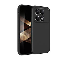 Xiaomi Redmi K70 5G用360度 フルカバー極薄ソフトケース シリコンケース 耐衝撃 全面保護 バンパー YK4 Xiaomi ブラック