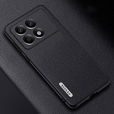 Xiaomi Redmi K70 5G用ケース 高級感 手触り良いレザー柄 S03 Xiaomi ブラック