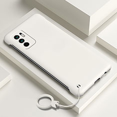 Xiaomi Redmi Note 10 5G用ハードケース プラスチック 質感もマット カバー YK6 Xiaomi ホワイト