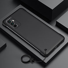 Xiaomi Redmi Note 10 5G用ハードケース プラスチック 質感もマット カバー YK6 Xiaomi ブラック