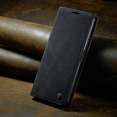 Xiaomi Redmi Note 10 Pro Max用手帳型 レザーケース スタンド カバー C02S Xiaomi ブラック