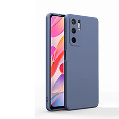 Xiaomi Redmi Note 10T 5G用360度 フルカバー極薄ソフトケース シリコンケース 耐衝撃 全面保護 バンパー YK1 Xiaomi ラベンダーグレー