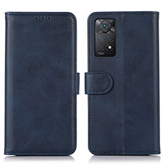 Xiaomi Redmi Note 11 Pro 4G用手帳型 レザーケース スタンド カバー D03Y Xiaomi ネイビー