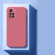 Xiaomi Redmi Note 11 Pro+ Plus 5G用360度 フルカバー極薄ソフトケース シリコンケース 耐衝撃 全面保護 バンパー YK4 Xiaomi レッド