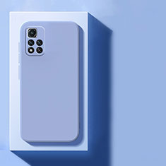 Xiaomi Redmi Note 11 Pro+ Plus 5G用360度 フルカバー極薄ソフトケース シリコンケース 耐衝撃 全面保護 バンパー YK4 Xiaomi ラベンダーグレー