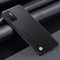 Xiaomi Redmi Note 11 SE 5G用ケース 高級感 手触り良いレザー柄 S01 Xiaomi ブラック