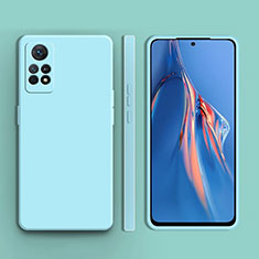 Xiaomi Redmi Note 11E Pro 5G用360度 フルカバー極薄ソフトケース シリコンケース 耐衝撃 全面保護 バンパー YK1 Xiaomi ライトブルー