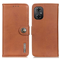 Xiaomi Redmi Note 11R 5G用手帳型 レザーケース スタンド カバー K02Z Xiaomi ブラウン