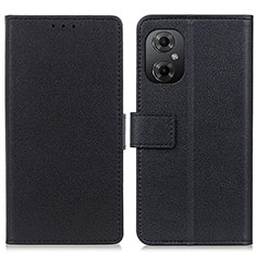 Xiaomi Redmi Note 11R 5G用手帳型 レザーケース スタンド カバー M08L Xiaomi ブラック