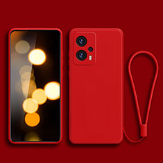 Xiaomi Redmi Note 11T Pro 5G用360度 フルカバー極薄ソフトケース シリコンケース 耐衝撃 全面保護 バンパー YK2 Xiaomi レッド