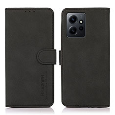 Xiaomi Redmi Note 12 4G用手帳型 レザーケース スタンド カバー D01Y Xiaomi ブラック