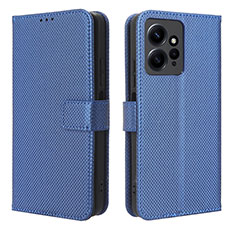 Xiaomi Redmi Note 12 4G用手帳型 レザーケース スタンド カバー BY1 Xiaomi ネイビー