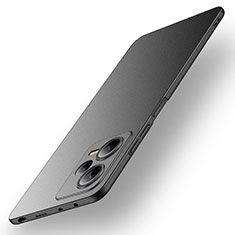 Xiaomi Redmi Note 12 5G用ハードケース プラスチック 質感もマット カバー Xiaomi ブラック