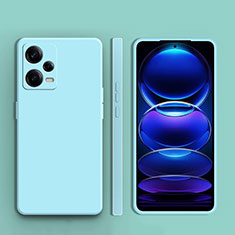 Xiaomi Redmi Note 12 Explorer用360度 フルカバー極薄ソフトケース シリコンケース 耐衝撃 全面保護 バンパー YK5 Xiaomi ブルー