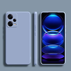 Xiaomi Redmi Note 12 Explorer用360度 フルカバー極薄ソフトケース シリコンケース 耐衝撃 全面保護 バンパー YK5 Xiaomi ラベンダーグレー