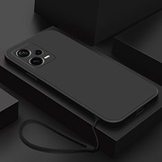 Xiaomi Redmi Note 12 Explorer用360度 フルカバー極薄ソフトケース シリコンケース 耐衝撃 全面保護 バンパー YK6 Xiaomi ブラック