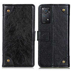 Xiaomi Redmi Note 12 Pro 4G用手帳型 レザーケース スタンド カバー K06Z Xiaomi ブラック