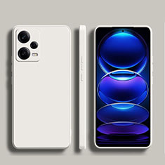 Xiaomi Redmi Note 12 Pro 5G用360度 フルカバー極薄ソフトケース シリコンケース 耐衝撃 全面保護 バンパー YK5 Xiaomi ホワイト