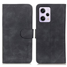 Xiaomi Redmi Note 12 Pro+ Plus 5G用手帳型 レザーケース スタンド カバー K03Z Xiaomi ブラック