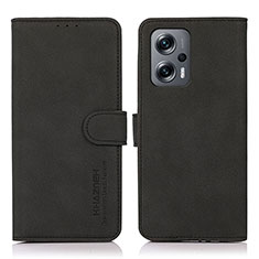 Xiaomi Redmi Note 12 Turbo 5G用手帳型 レザーケース スタンド カバー D01Y Xiaomi ブラック