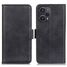 Xiaomi Redmi Note 12 Turbo 5G用手帳型 レザーケース スタンド カバー M15L Xiaomi ブラック