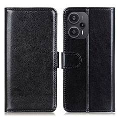 Xiaomi Redmi Note 12 Turbo 5G用手帳型 レザーケース スタンド カバー M07L Xiaomi ブラック