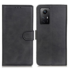 Xiaomi Redmi Note 12S用手帳型 レザーケース スタンド カバー A07D Xiaomi ブラック