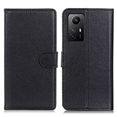 Xiaomi Redmi Note 12S用手帳型 レザーケース スタンド カバー A03D Xiaomi ブラック