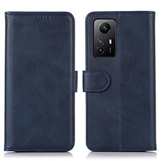 Xiaomi Redmi Note 12S用手帳型 レザーケース スタンド カバー N02P Xiaomi ネイビー