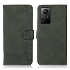 Xiaomi Redmi Note 12S用手帳型 レザーケース スタンド カバー D01Y Xiaomi グリーン