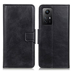 Xiaomi Redmi Note 12S用手帳型 レザーケース スタンド カバー K01Z Xiaomi ブラック