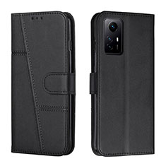 Xiaomi Redmi Note 12S用手帳型 レザーケース スタンド カバー Y01X Xiaomi ブラック