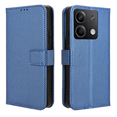 Xiaomi Redmi Note 13 5G用手帳型 レザーケース スタンド カバー BY1 Xiaomi ネイビー