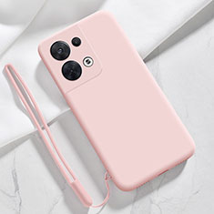 Xiaomi Redmi Note 13 Pro 5G用360度 フルカバー極薄ソフトケース シリコンケース 耐衝撃 全面保護 バンパー YK1 Xiaomi ピンク