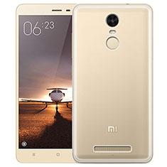 Xiaomi Redmi Note 3 MediaTek用極薄ソフトケース シリコンケース 耐衝撃 全面保護 クリア透明 T05 Xiaomi クリア