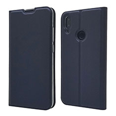 Xiaomi Redmi Note 7用手帳型 レザーケース スタンド カバー L06 Xiaomi ネイビー