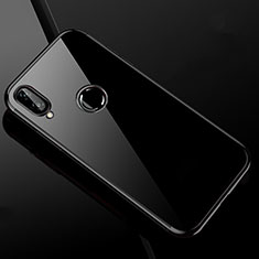 Xiaomi Redmi Note 7用極薄ソフトケース シリコンケース 耐衝撃 全面保護 クリア透明 H04 Xiaomi ブラック