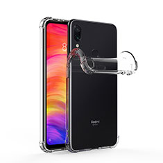 Xiaomi Redmi Note 7 Pro用極薄ソフトケース シリコンケース 耐衝撃 全面保護 クリア透明 T07 Xiaomi クリア