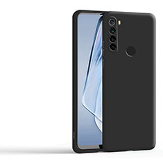 Xiaomi Redmi Note 8 (2021)用360度 フルカバー極薄ソフトケース シリコンケース 耐衝撃 全面保護 バンパー YK4 Xiaomi ブラック