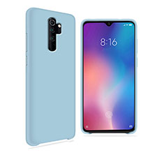 Xiaomi Redmi Note 8 Pro用360度 フルカバー極薄ソフトケース シリコンケース 耐衝撃 全面保護 バンパー C03 Xiaomi ブルー