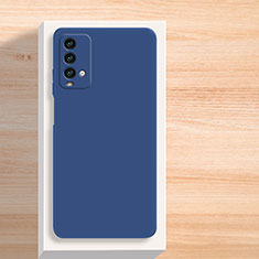 Xiaomi Redmi Note 9 4G用360度 フルカバー極薄ソフトケース シリコンケース 耐衝撃 全面保護 バンパー YK5 Xiaomi ネイビー