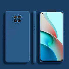 Xiaomi Redmi Note 9 5G用360度 フルカバー極薄ソフトケース シリコンケース 耐衝撃 全面保護 バンパー YK1 Xiaomi ネイビー