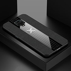 Xiaomi Redmi Note 9S用極薄ソフトケース シリコンケース 耐衝撃 全面保護 X01L Xiaomi ブラック