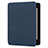 Amazon Kindle Paperwhite 6 inch用手帳型 布 スタンド Amazon ネイビー